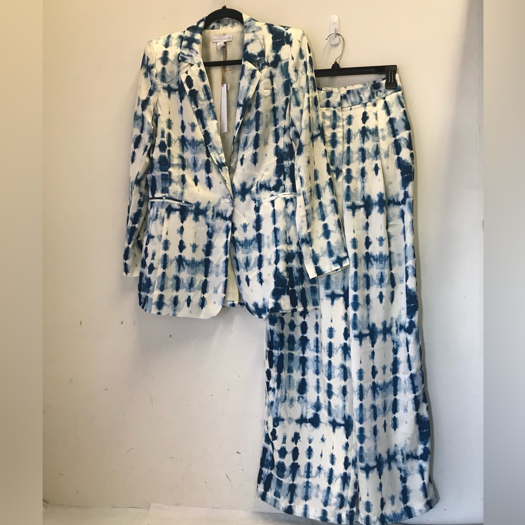 House Of Harlow 1960 2 Piece Suit Blazer Wide Leg Pant